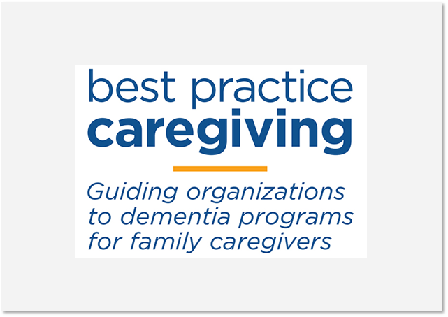 Button with link to best practice caregiving